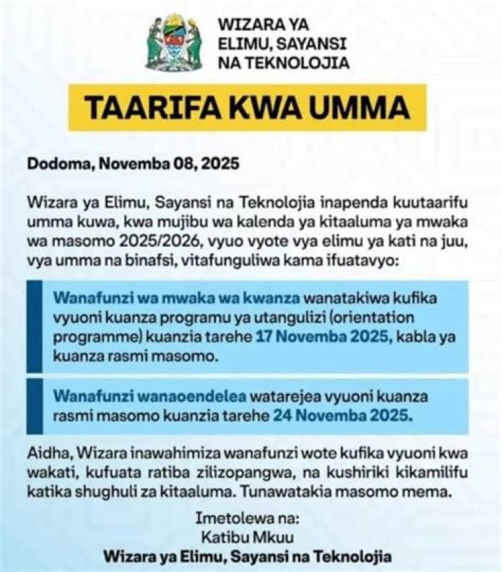 Explore The Vyuo Vya Veta Tanzania 2023 2024 List Today!