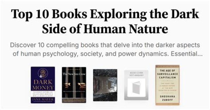 Exploring The Dark Side Of Human Nature