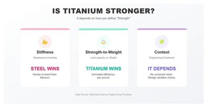Is Titanium really stronger? |
